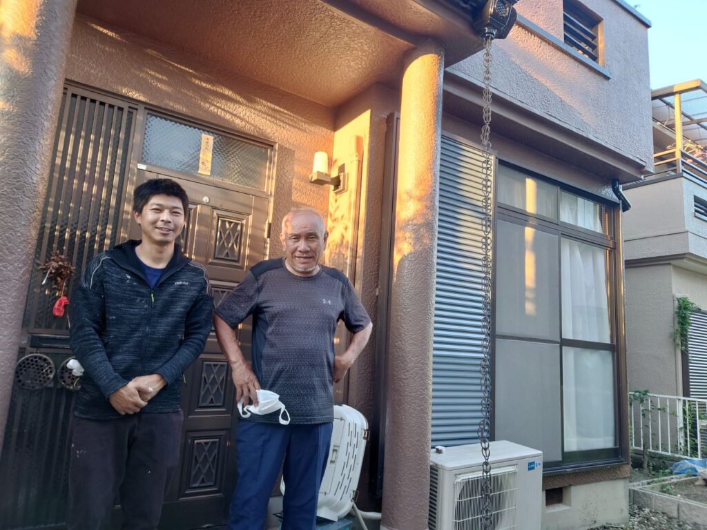 名古屋市緑区のお客様を無機塗料にて塗り替えリフォームしました！
