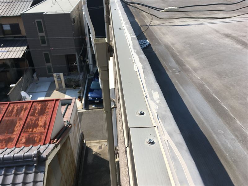 防水 シート防水 劣化 浮き