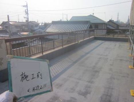 屋上防水工事 ウレタン防水